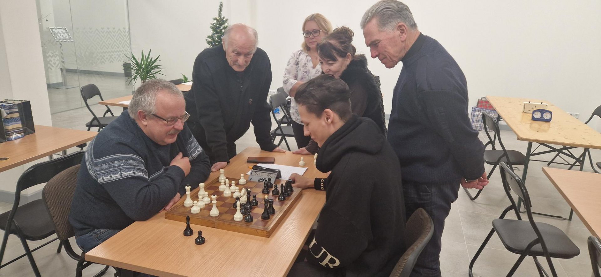 Kalėdinis šachmatų turnyras R. Granausko taurei laimėti
